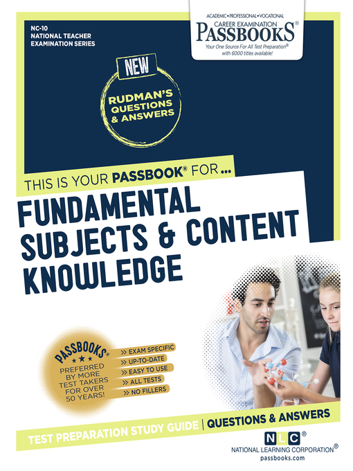 Title details for Fundamental Subjects by National Learning Corporation - Available